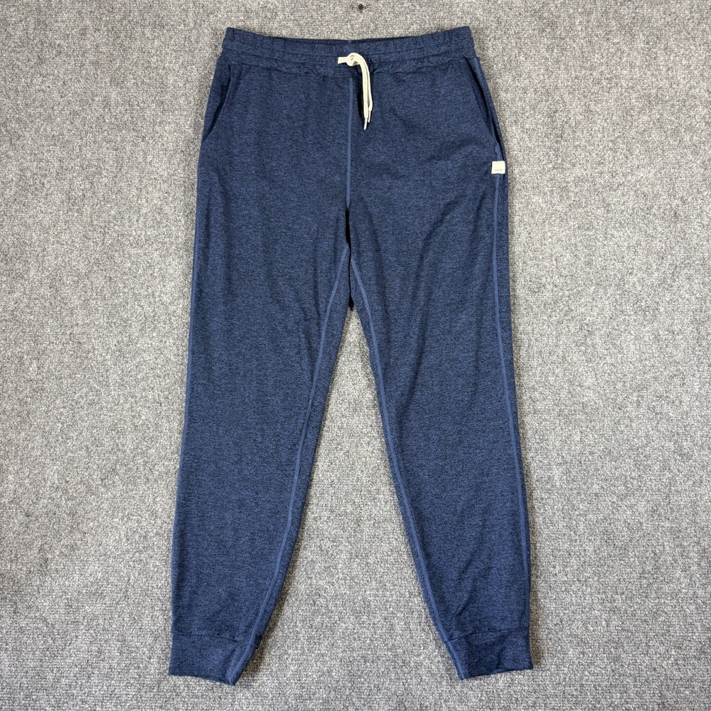 Vuori Performance Joggers Dark Blue Pants VW303-L Gym Yoga Small Womens